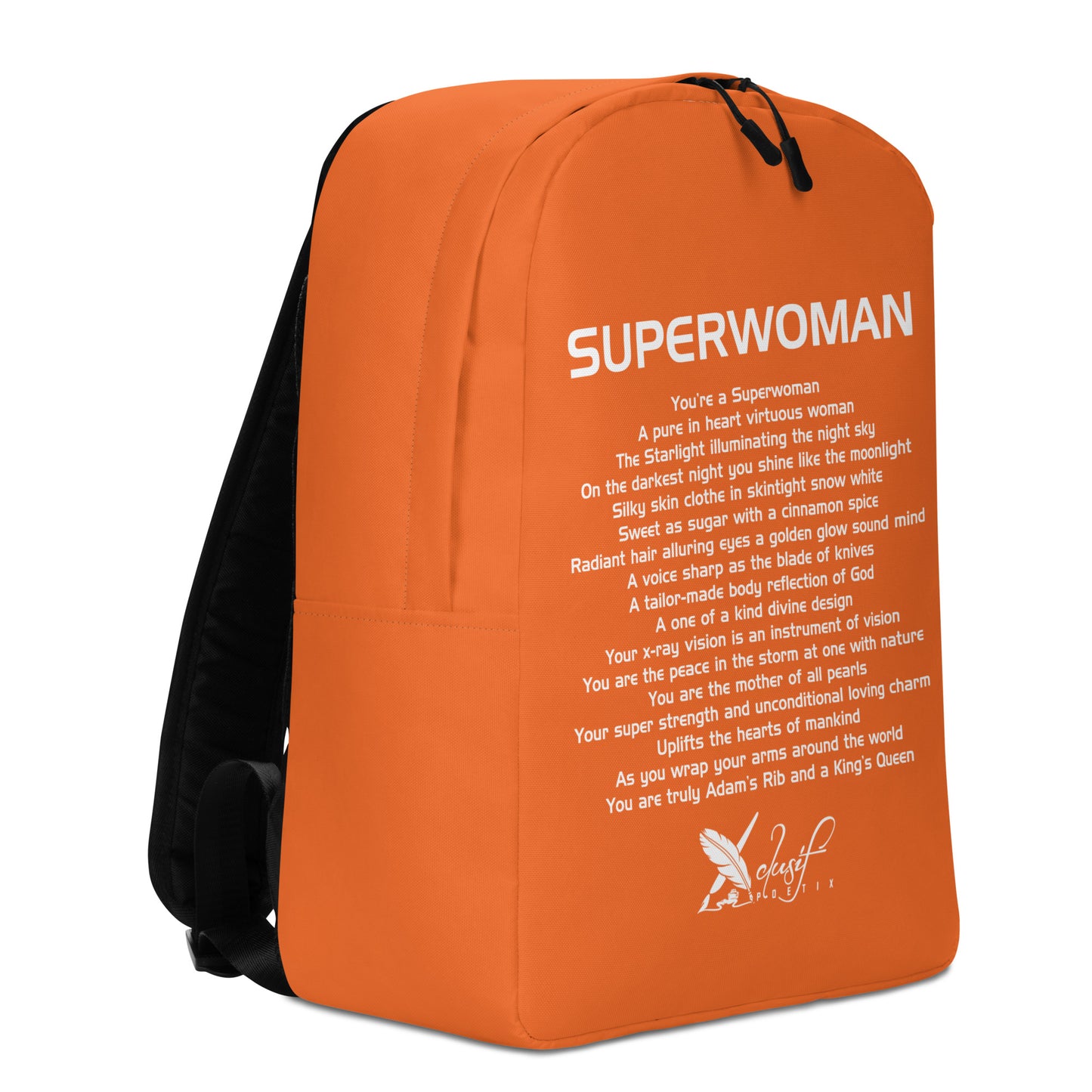 SUPERWOMAN BY XCLUSIF POETIX ORANGE Minimalist Backpack