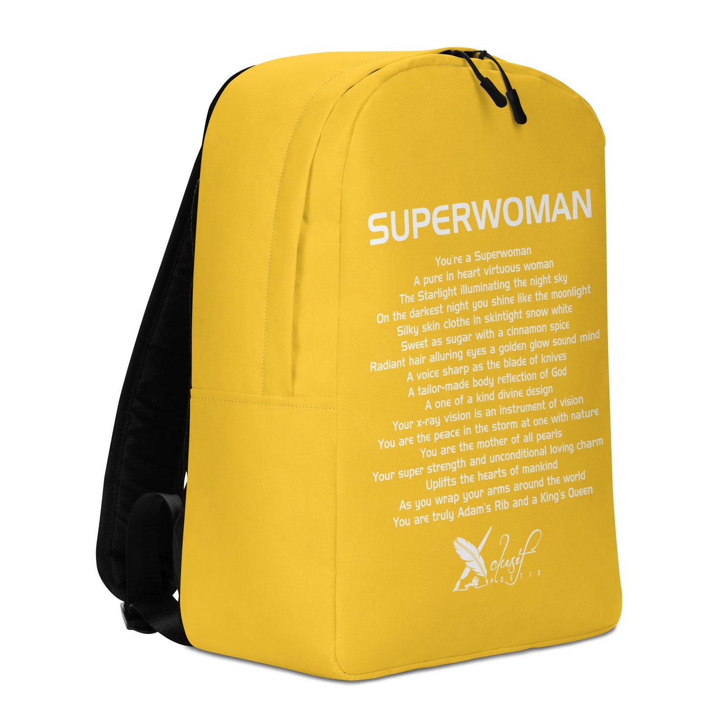 SUPERWOMAN BY XCLUSIF POETIX YELLOW Minimalist Backpack