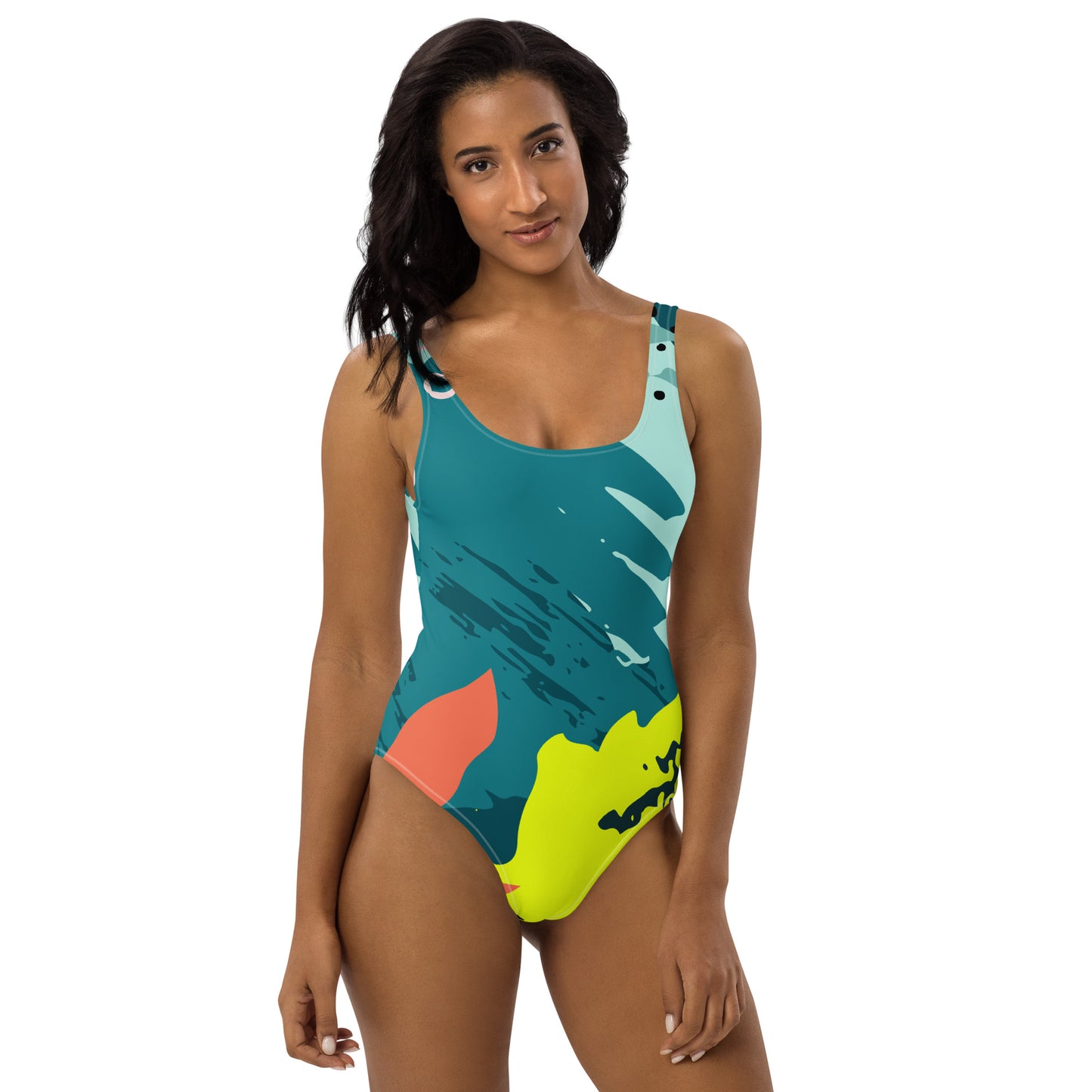 XCLUSIF POETIX JUNGLE Women's One-Piece Swimsuit