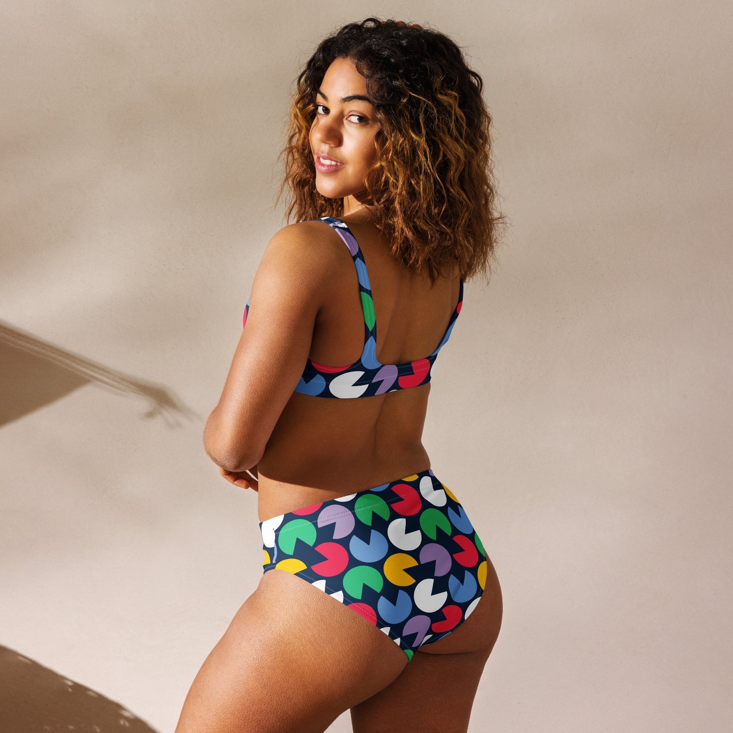 XCLUSIF POETIX VIBRANT high-waisted bikini