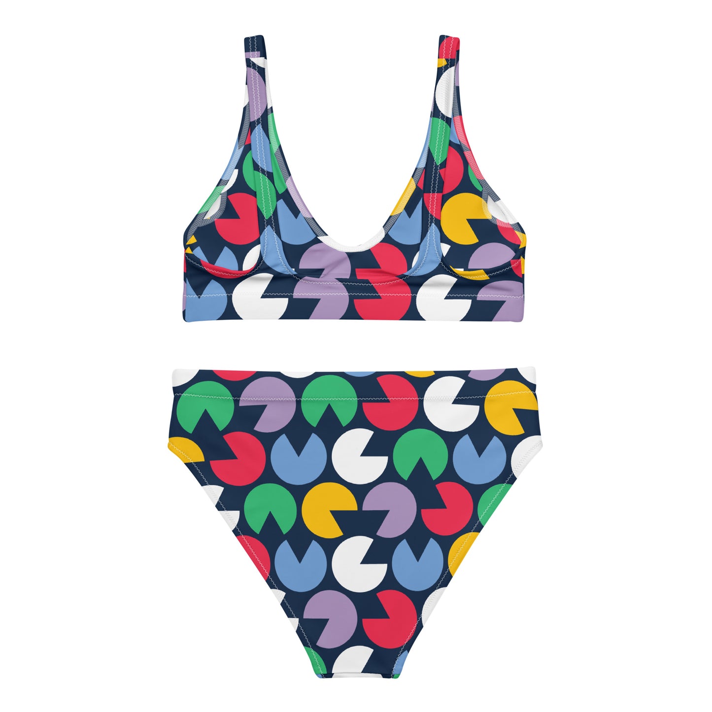 XCLUSIF POETIX VIBRANT high-waisted bikini