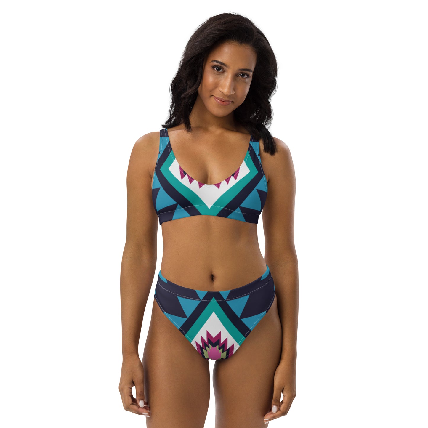 TRIBAL BY XCLUSIF POETIX Women's high-waisted bikini