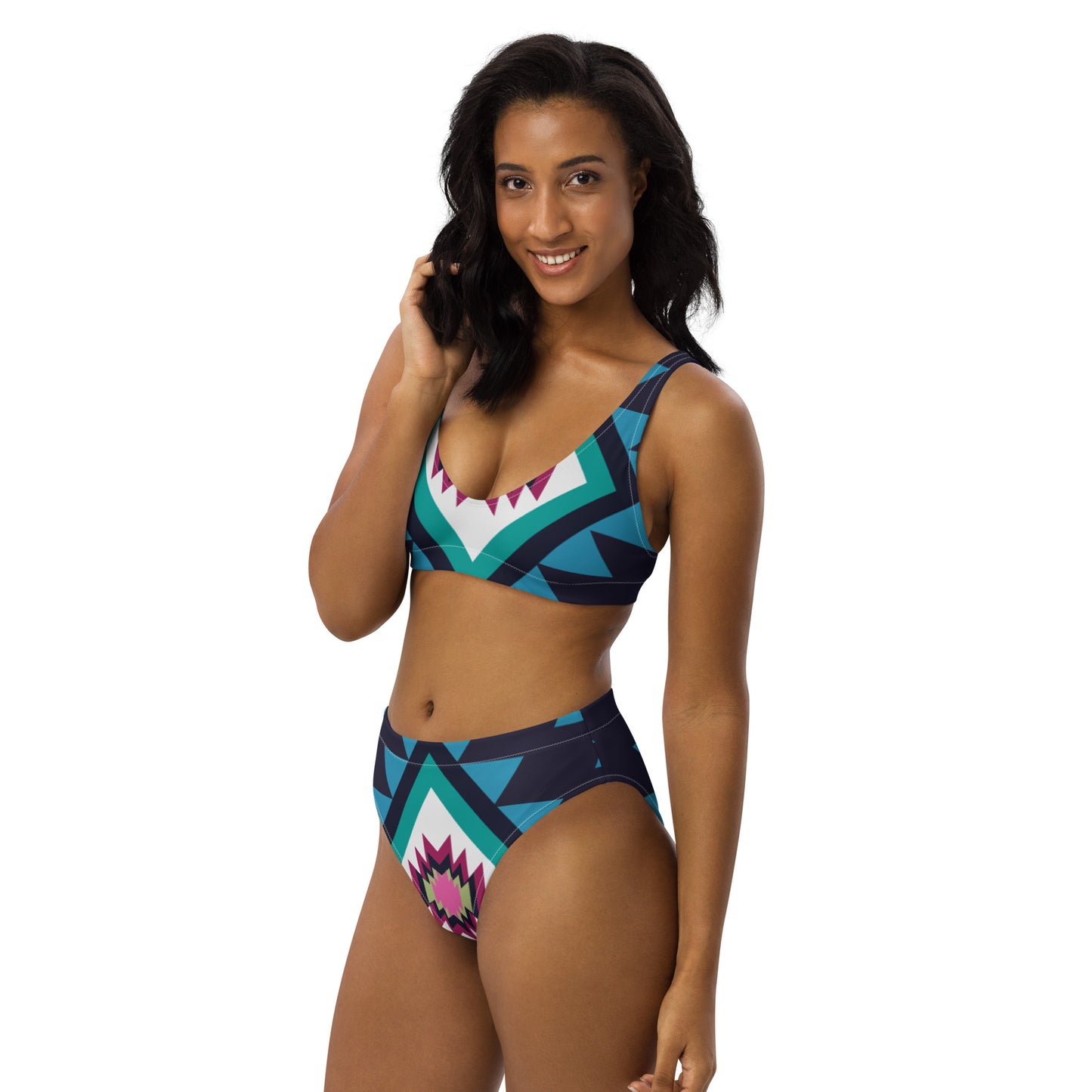 TRIBAL BY XCLUSIF POETIX Women's high-waisted bikini