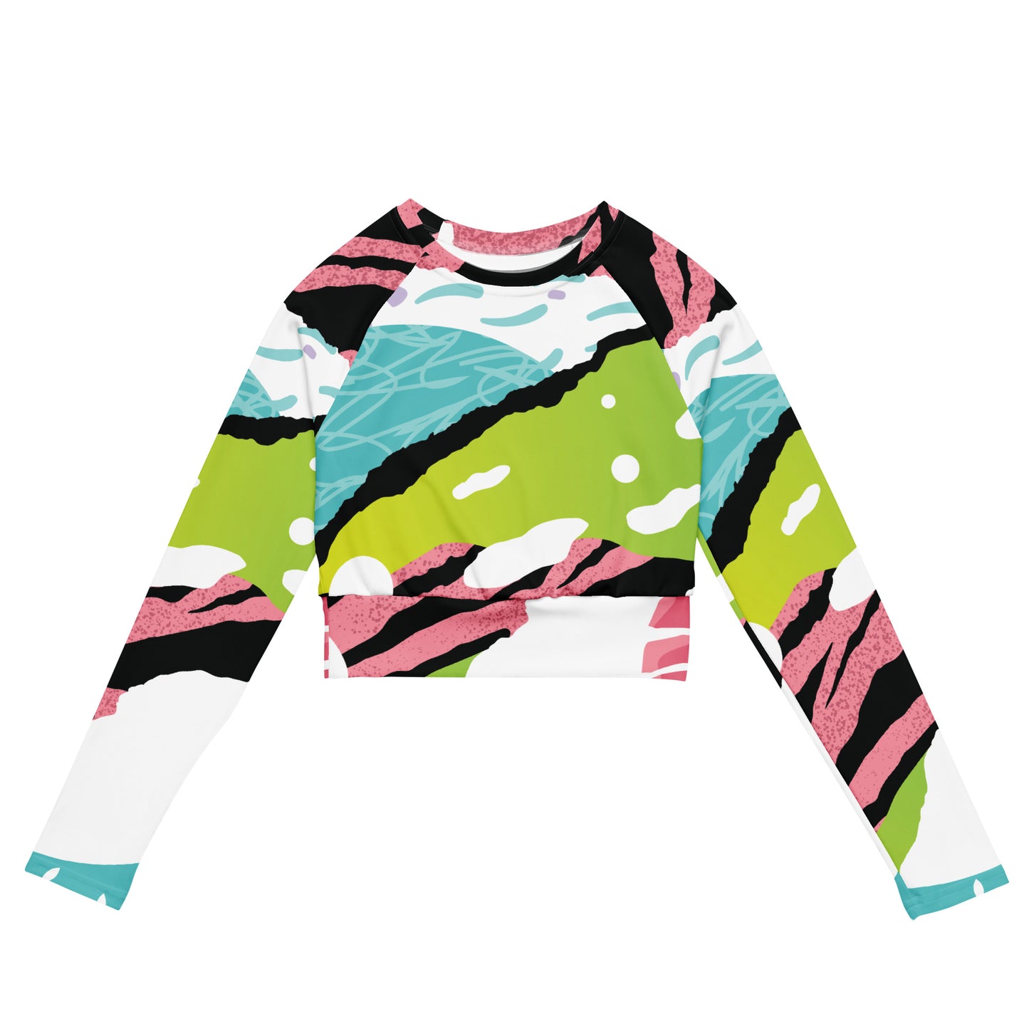 FRE (FRESH) BY XCLUSIF POETIX long-sleeve crop top