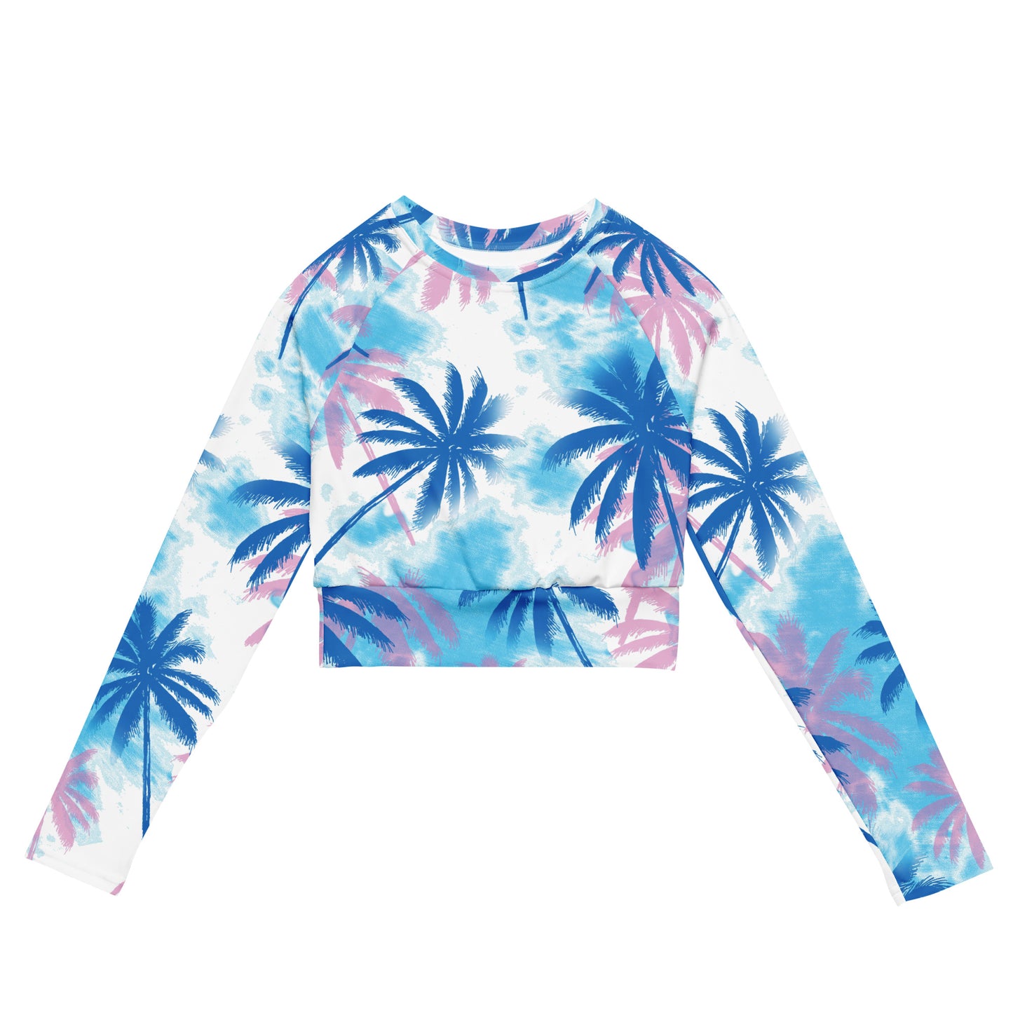 XCLUSIF POETIX MIAMI long-sleeve crop top