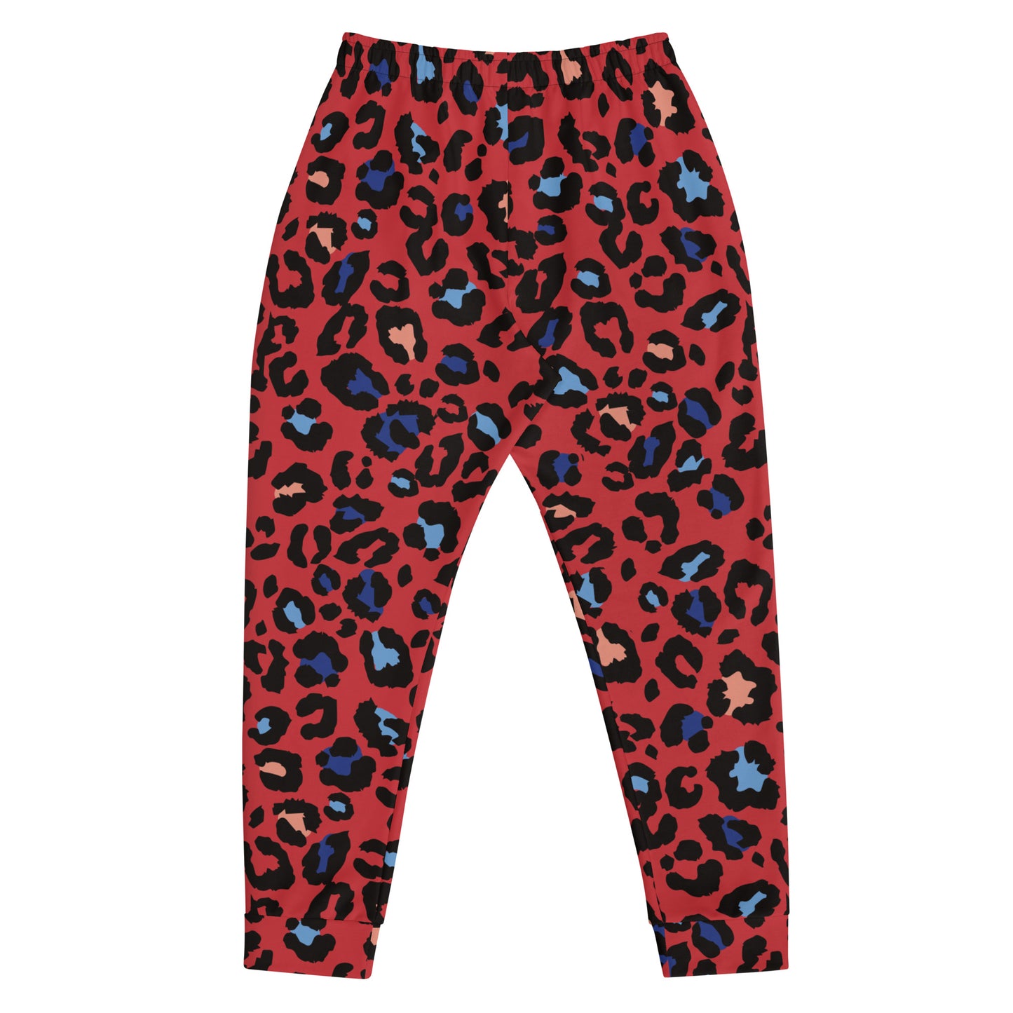 XCLUSIF POETIX RED LEOPARD Men's Joggers