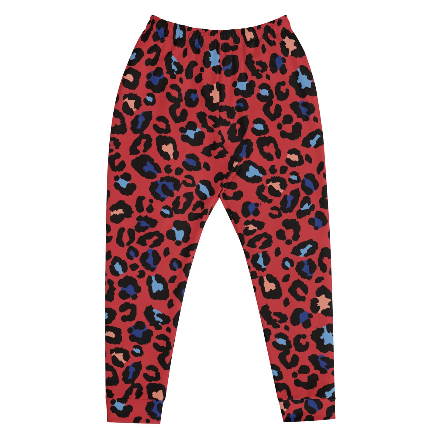 XCLUSIF POETIX RED LEOPARD Men's Joggers