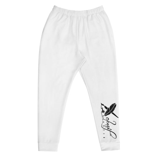 XCLUSIF POETIX WHITE & BLACK Men's Joggers