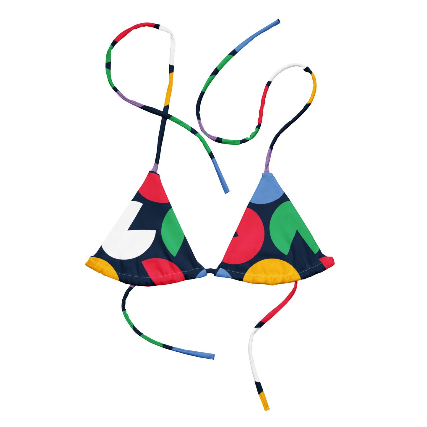 XCLUSIF POETIX VIBRANT string bikini top