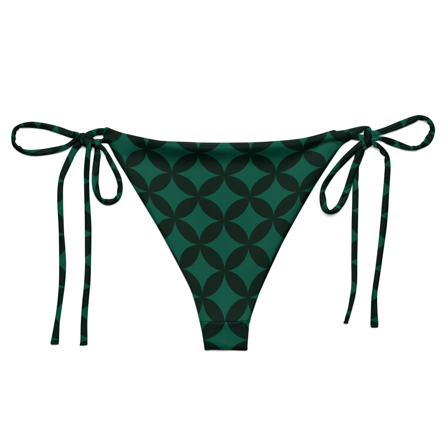 XCLUSIF POETIX LUXURY GREEN string bikini bottom