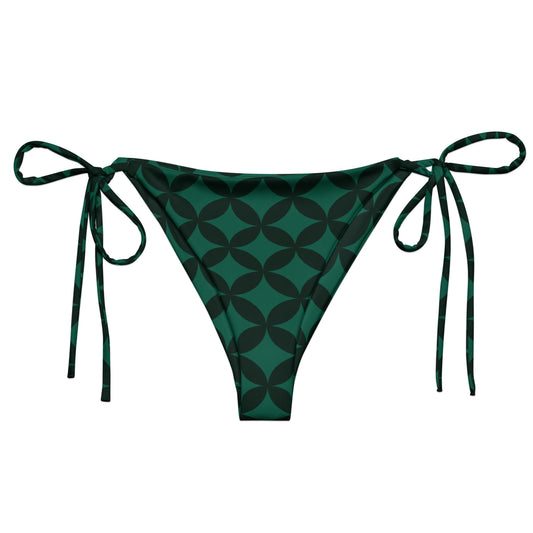 XCLUSIF POETIX LUXURY GREEN string bikini bottom