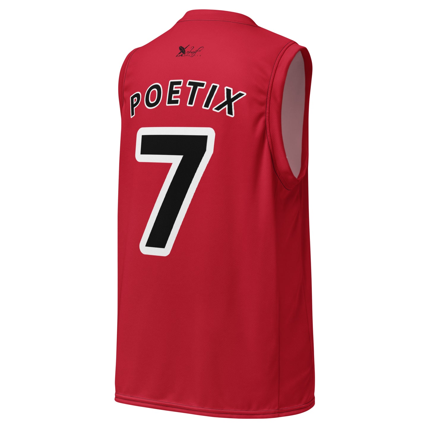 XCLUSIF POETIX RED unisex basketball jersey