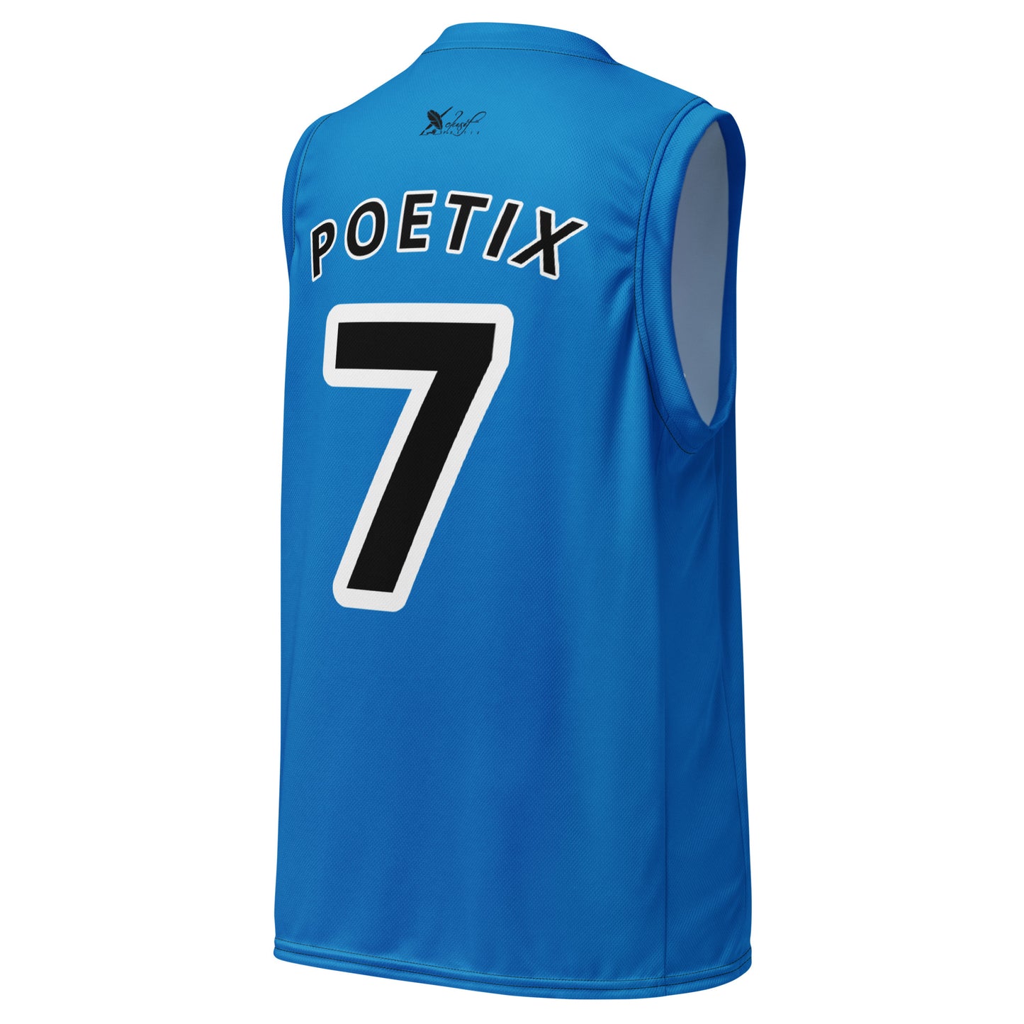 XCLUSIF POETIX BLUE unisex basketball jersey