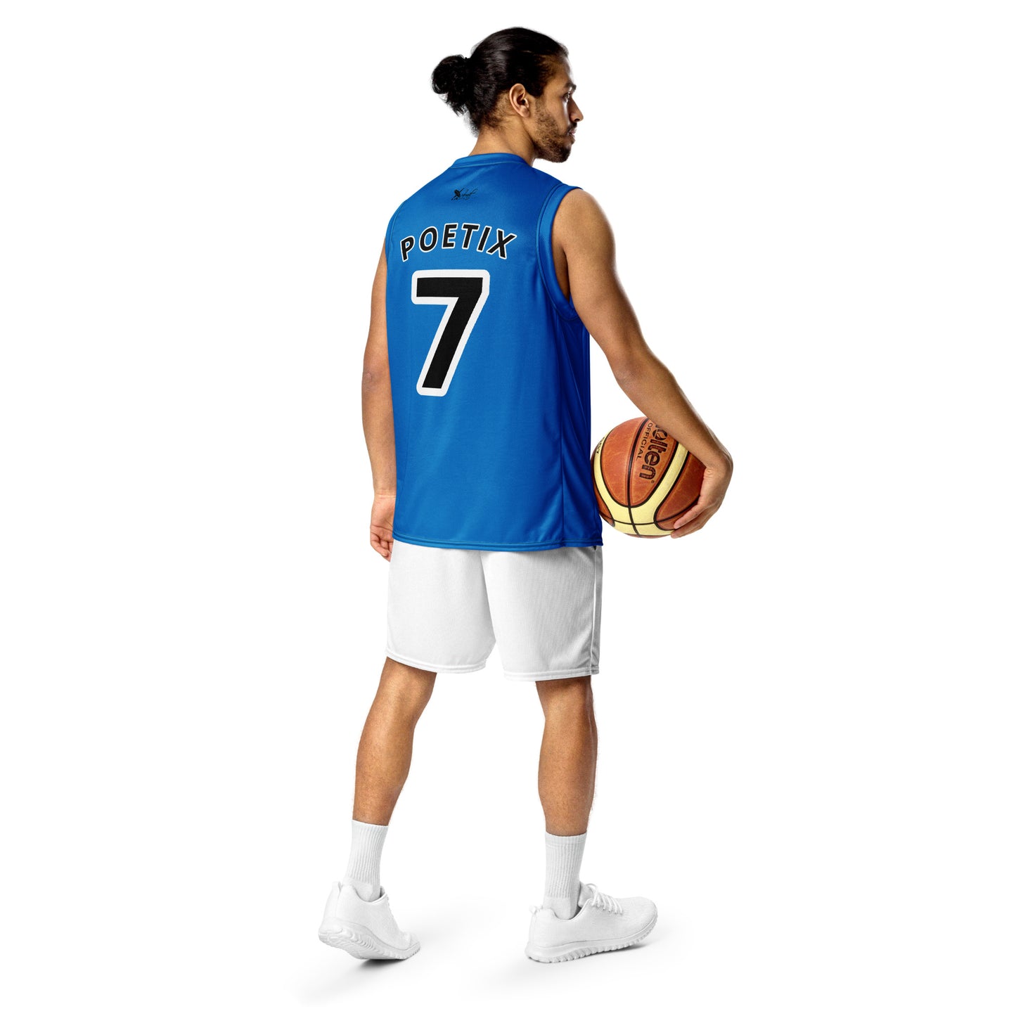 XCLUSIF POETIX BLUE unisex basketball jersey