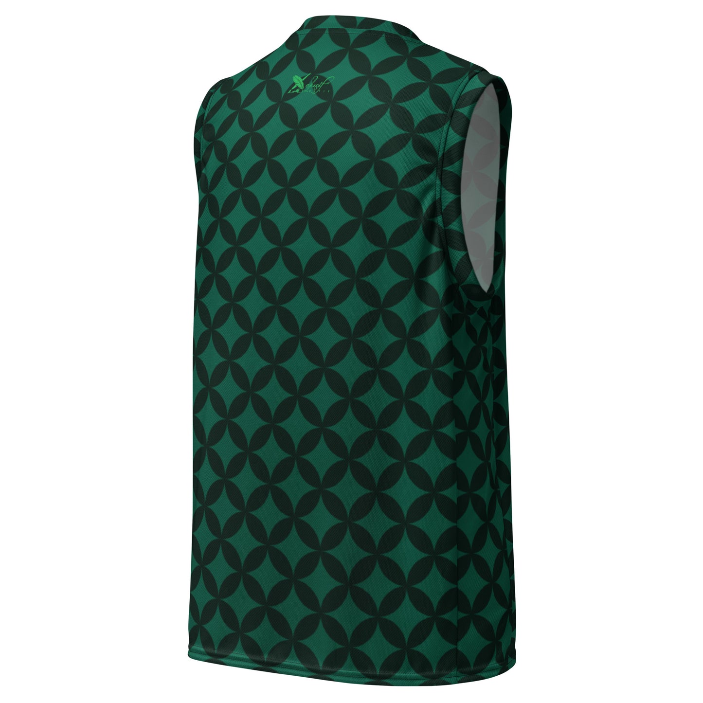 XCLUSIF POETIX LUXURY GREEN unisex basketball jersey