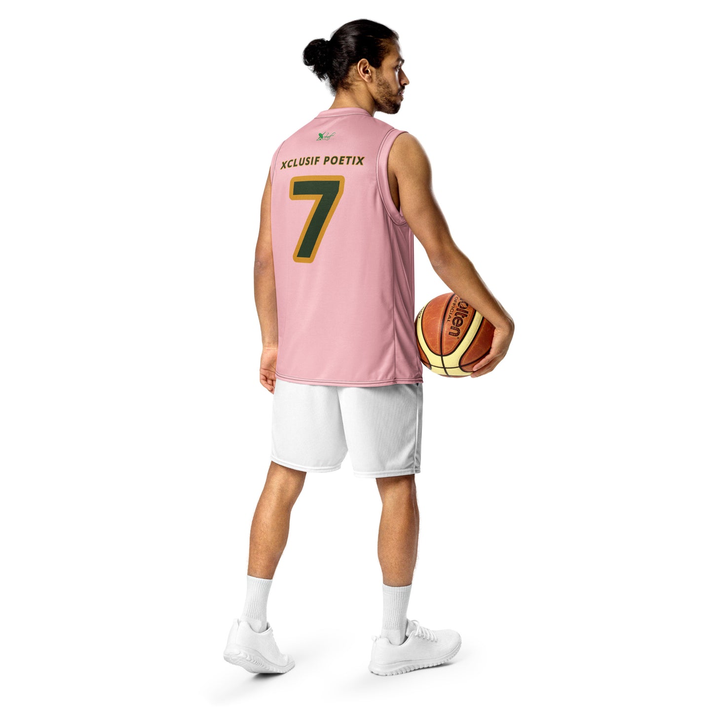 ROYALTY BY XCLUSIF POETIX PINK unisex basketball jersey