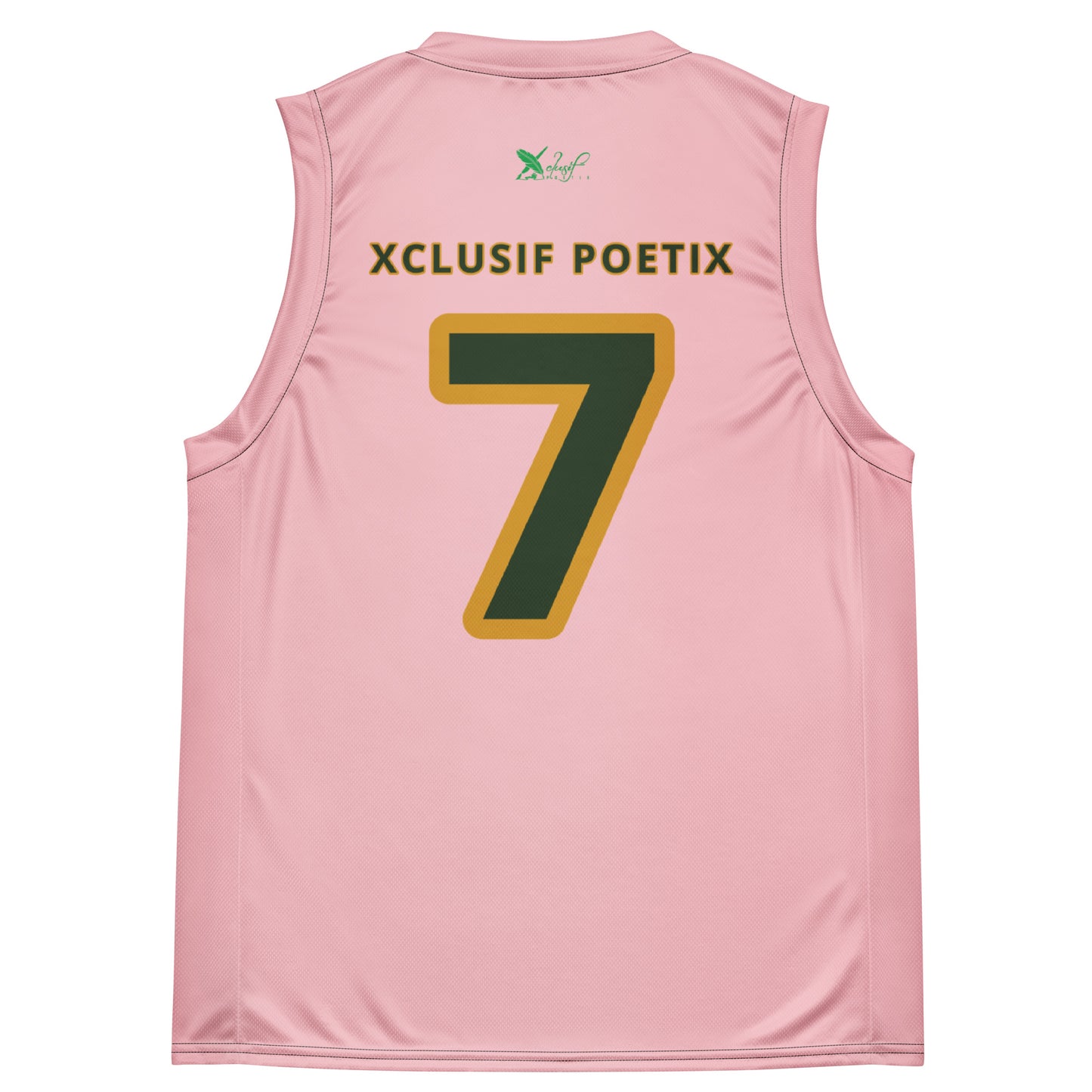 ROYALTY BY XCLUSIF POETIX PINK unisex basketball jersey