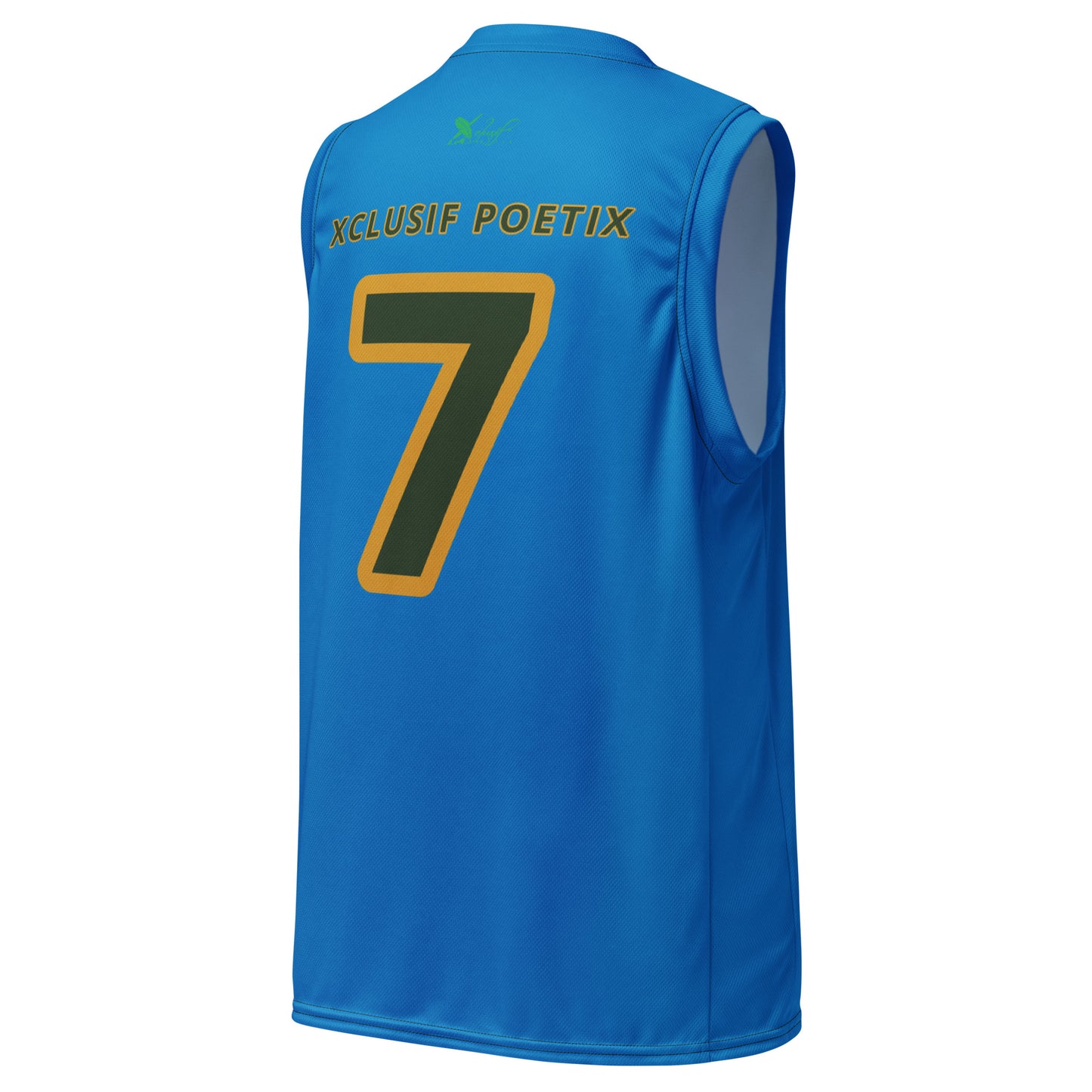 ROYALTY BY XCLUSIF POETIX BLUE unisex basketball jersey