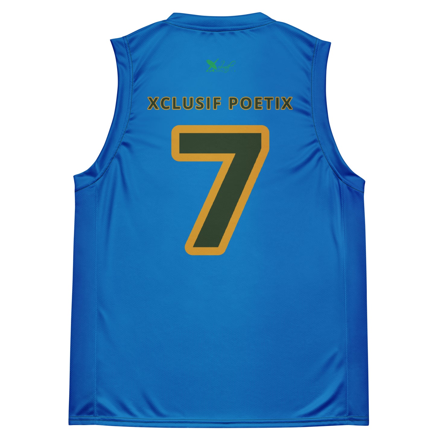 ROYALTY BY XCLUSIF POETIX BLUE unisex basketball jersey