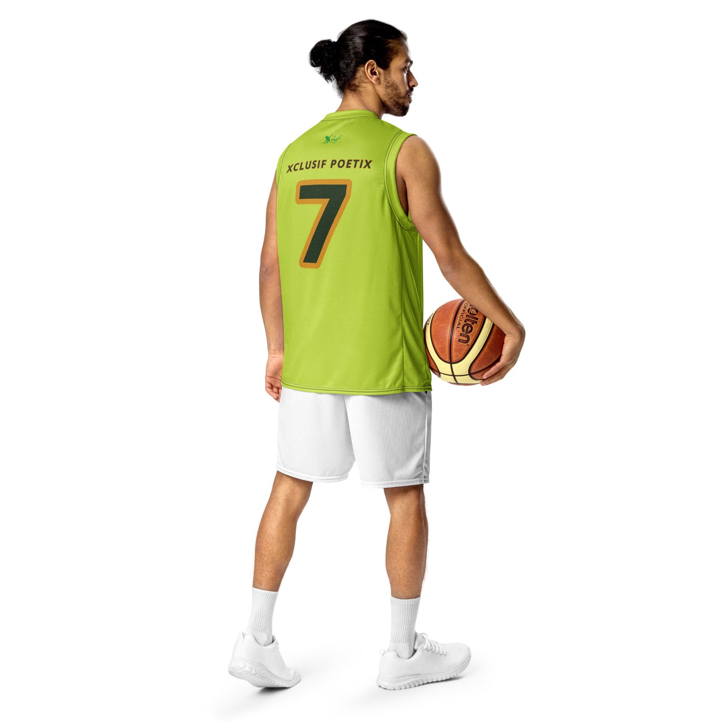 ROYALTY BY XCLUSIF POETIX LIGHT GREEN unisex basketball jersey