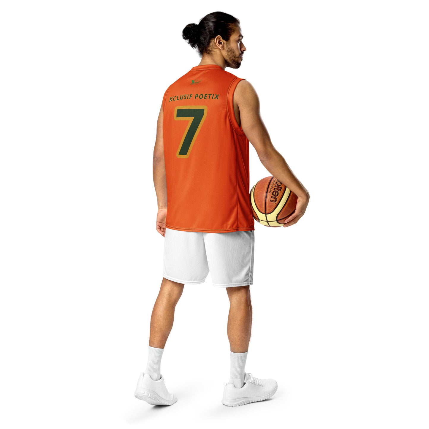 ROYALTY BY XCLUSIF POETIX ORANGE unisex basketball jersey