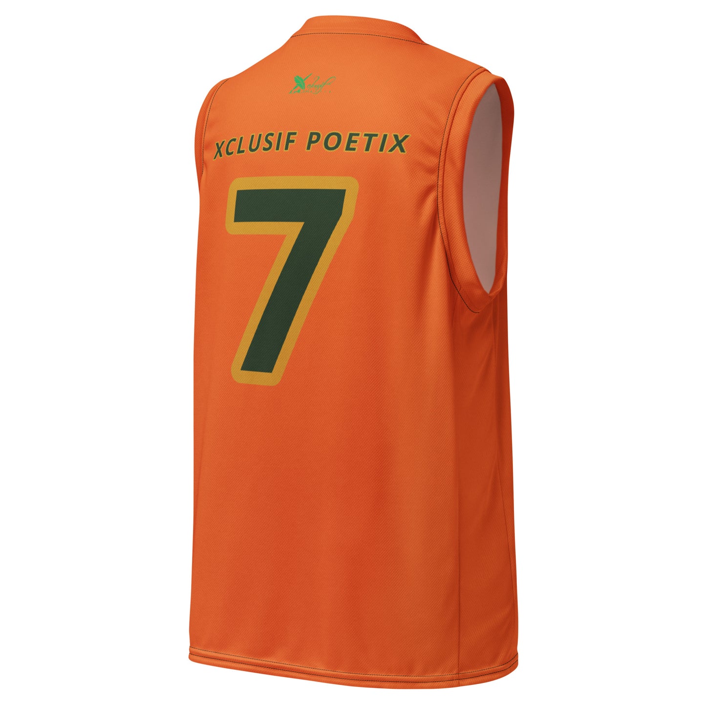 ROYALTY BY XCLUSIF POETIX ORANGE unisex basketball jersey