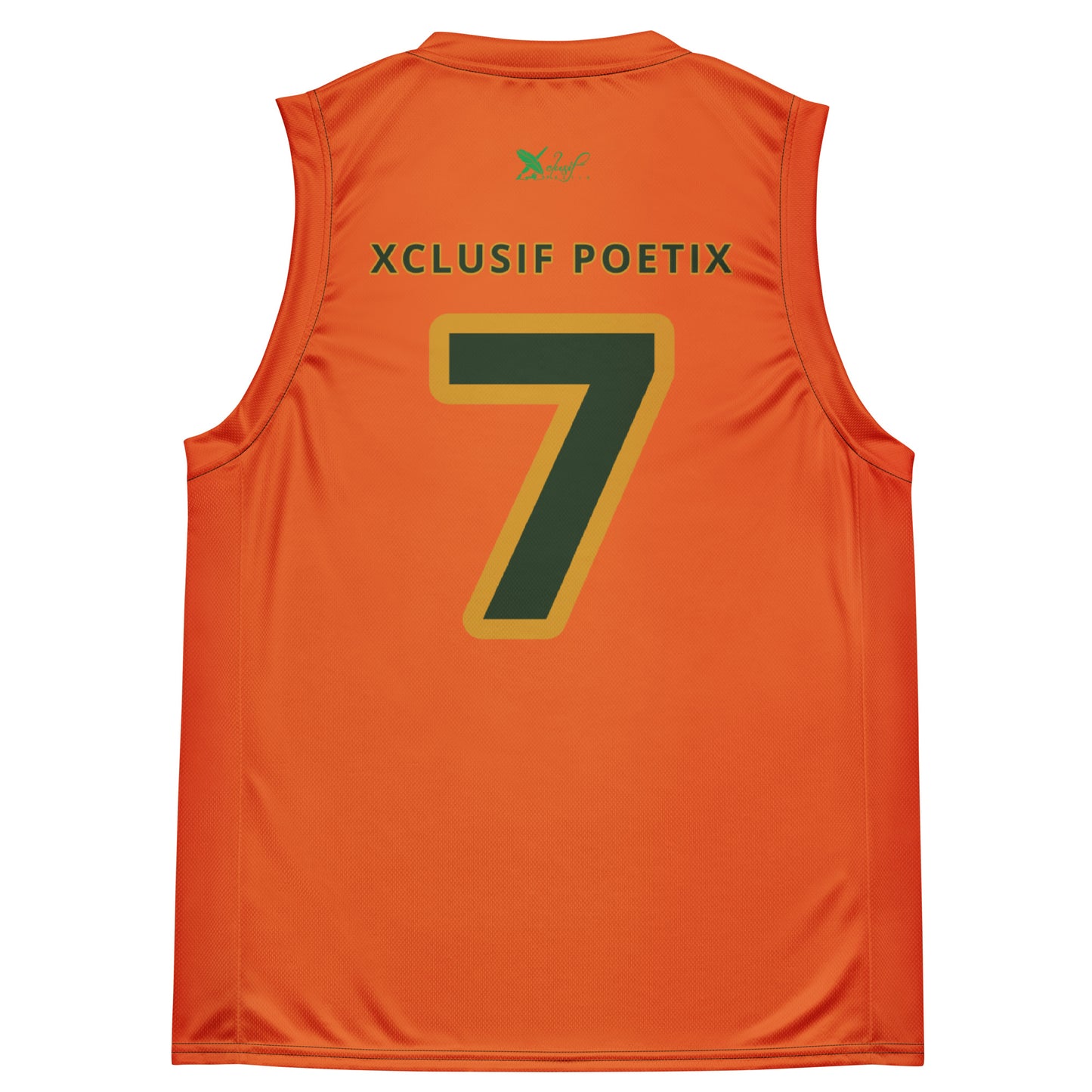 ROYALTY BY XCLUSIF POETIX ORANGE unisex basketball jersey