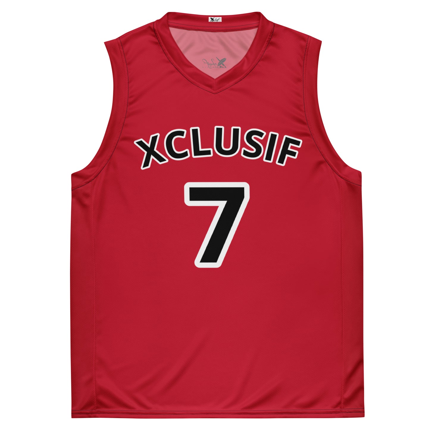 XCLUSIF POETIX RED unisex basketball jersey