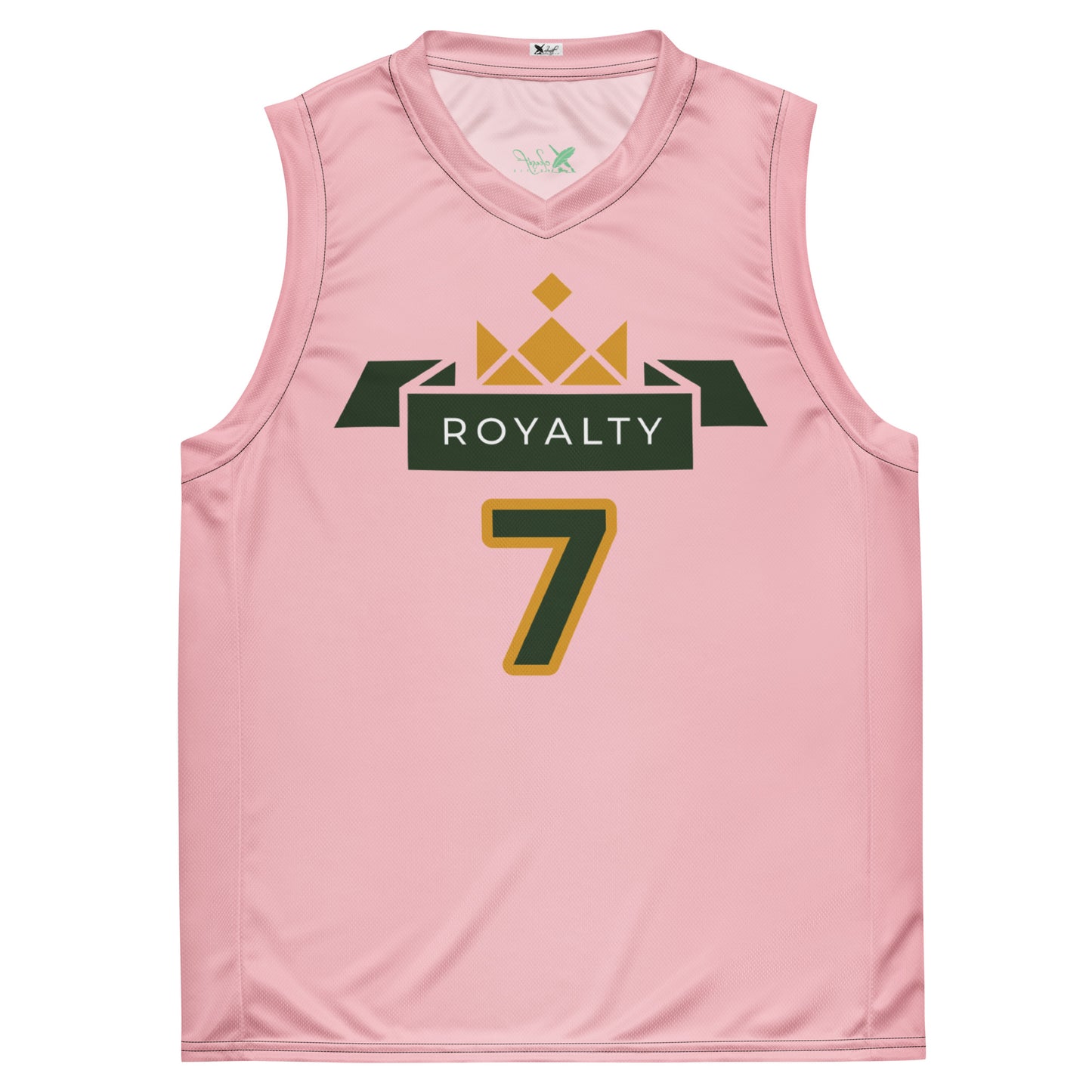 ROYALTY BY XCLUSIF POETIX PINK unisex basketball jersey