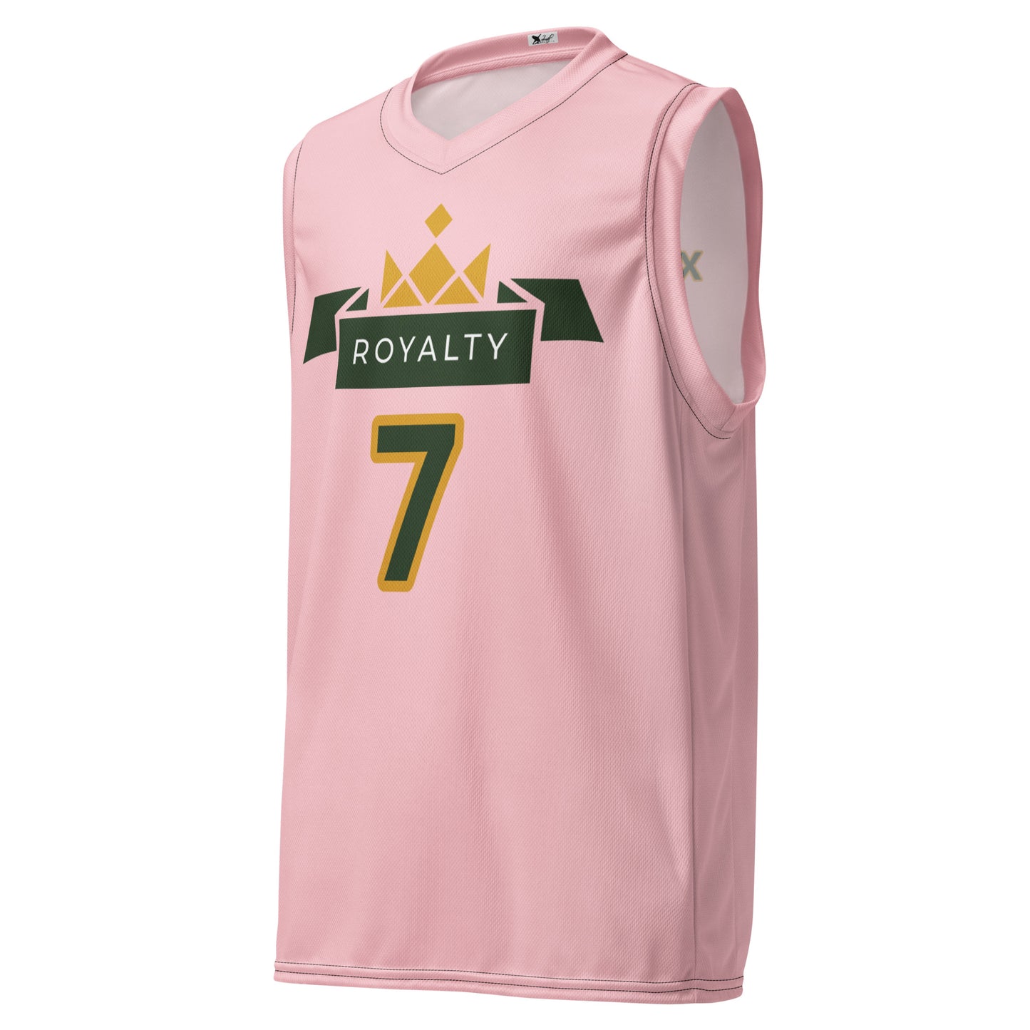 ROYALTY BY XCLUSIF POETIX PINK unisex basketball jersey