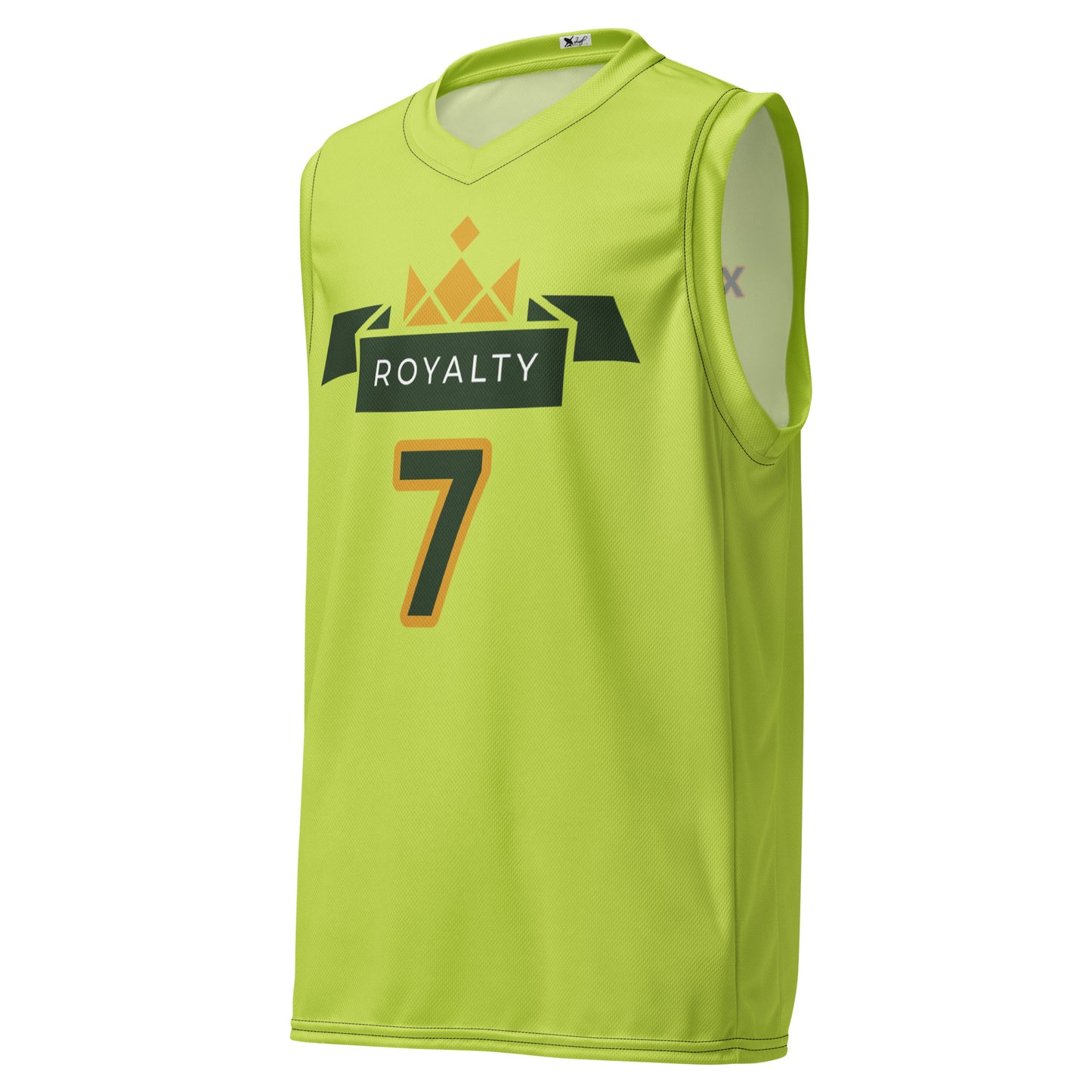 ROYALTY BY XCLUSIF POETIX LIGHT GREEN unisex basketball jersey