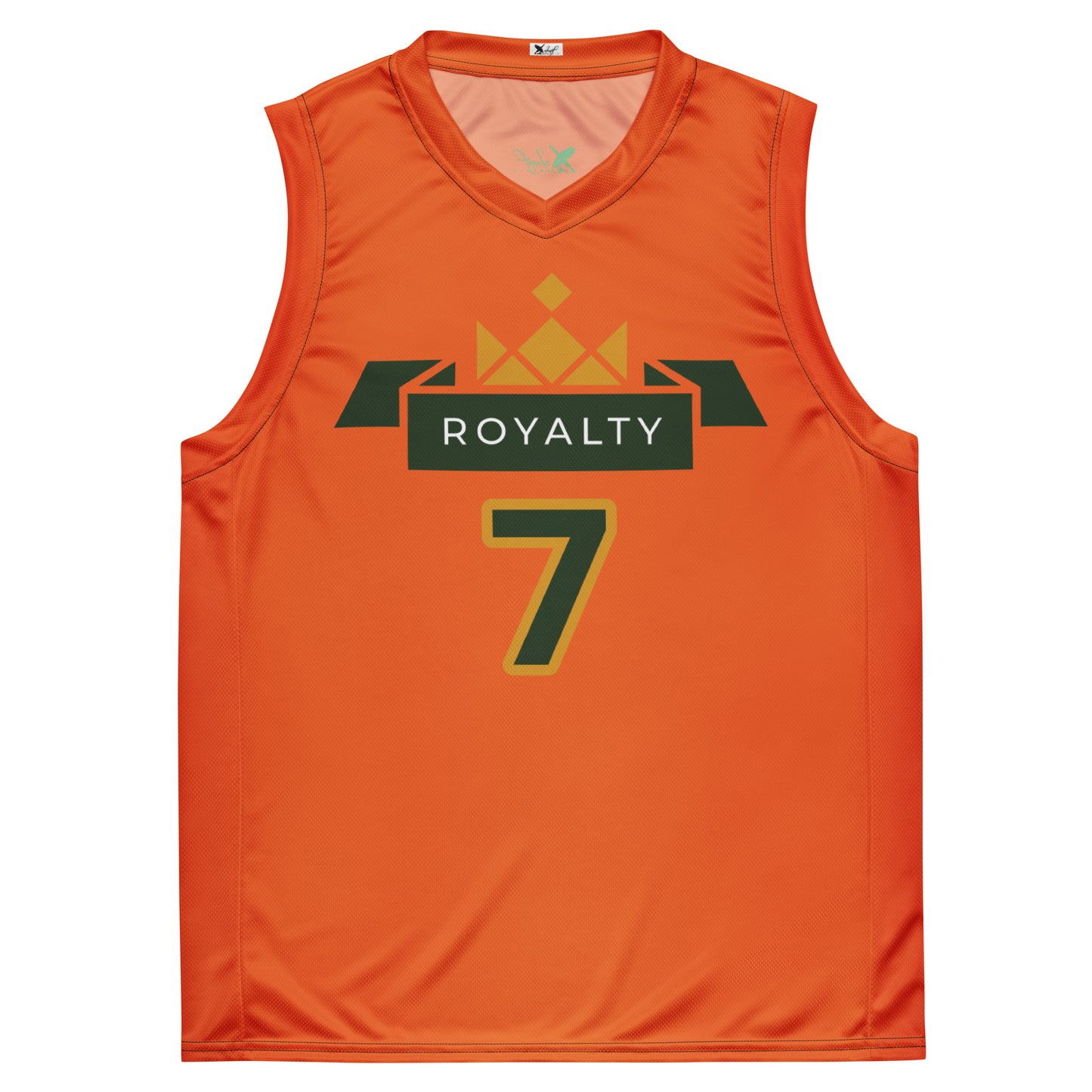 ROYALTY BY XCLUSIF POETIX ORANGE unisex basketball jersey