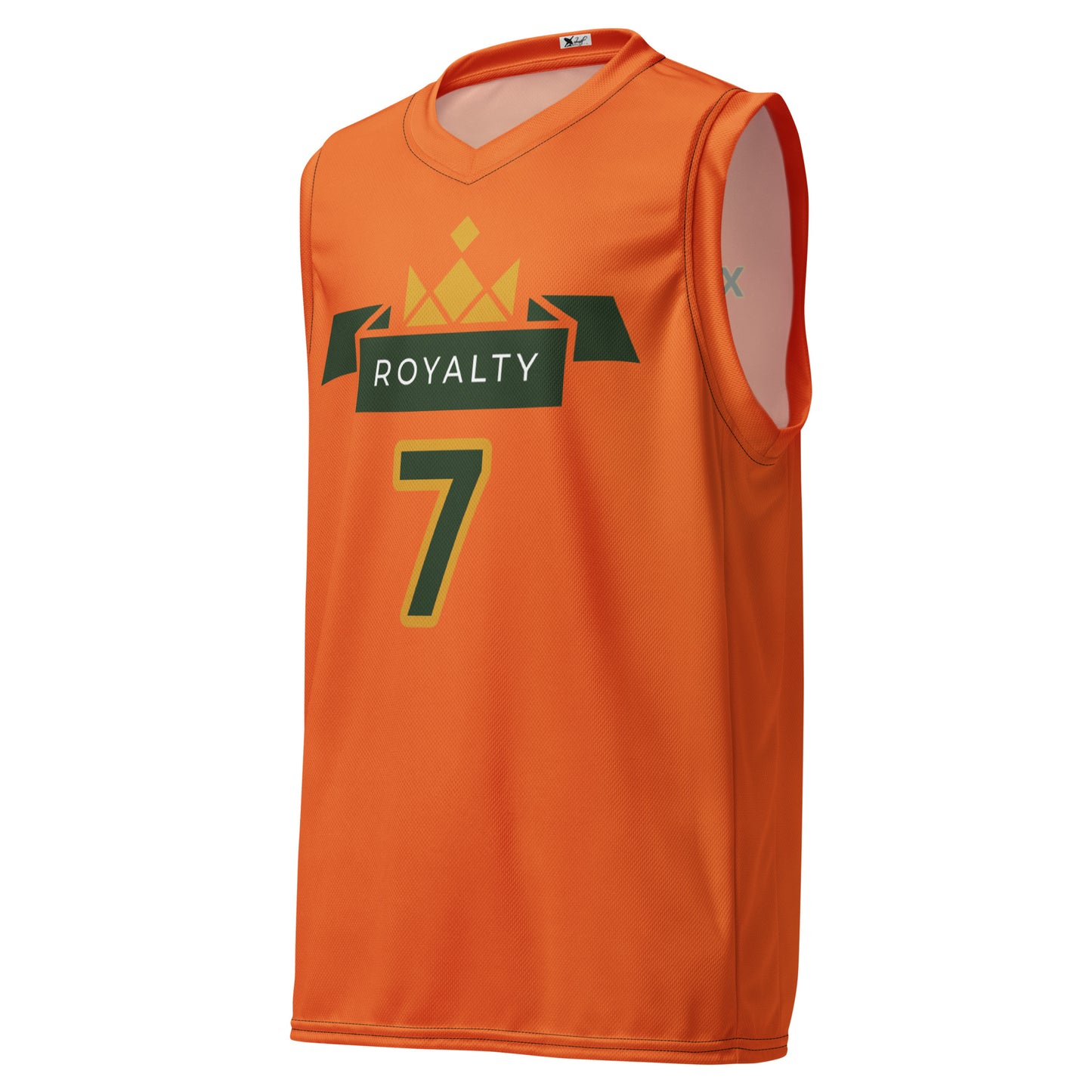 ROYALTY BY XCLUSIF POETIX ORANGE unisex basketball jersey