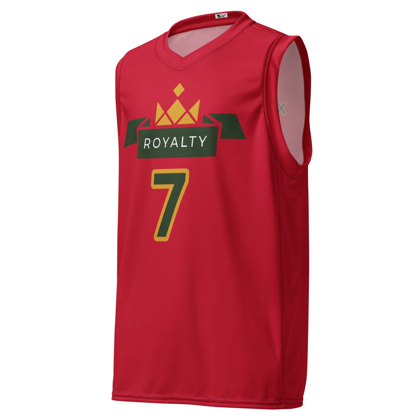 ROYALTY BY XCLUSIF POETIX RED unisex basketball jersey