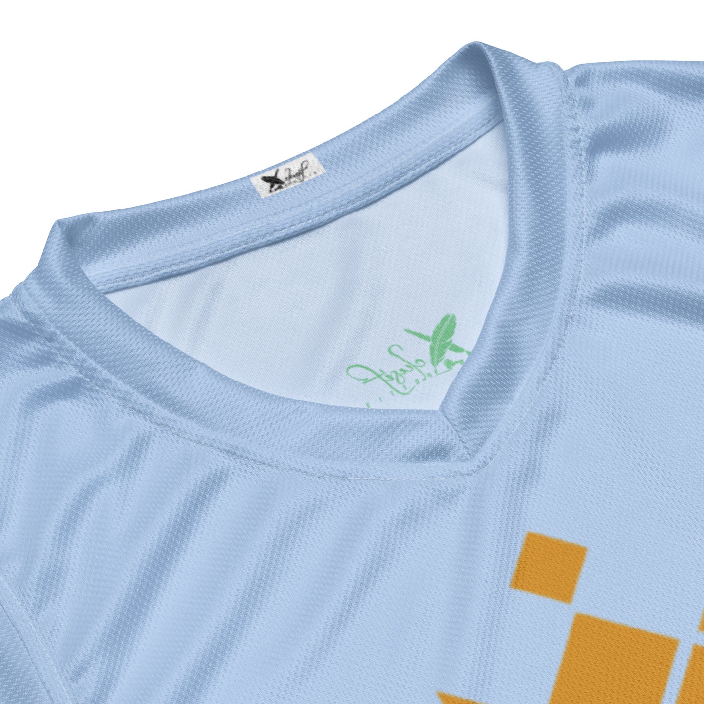 ROYALTY BY XCLUSIF POETIX LIGHT BLUE unisex basketball jersey