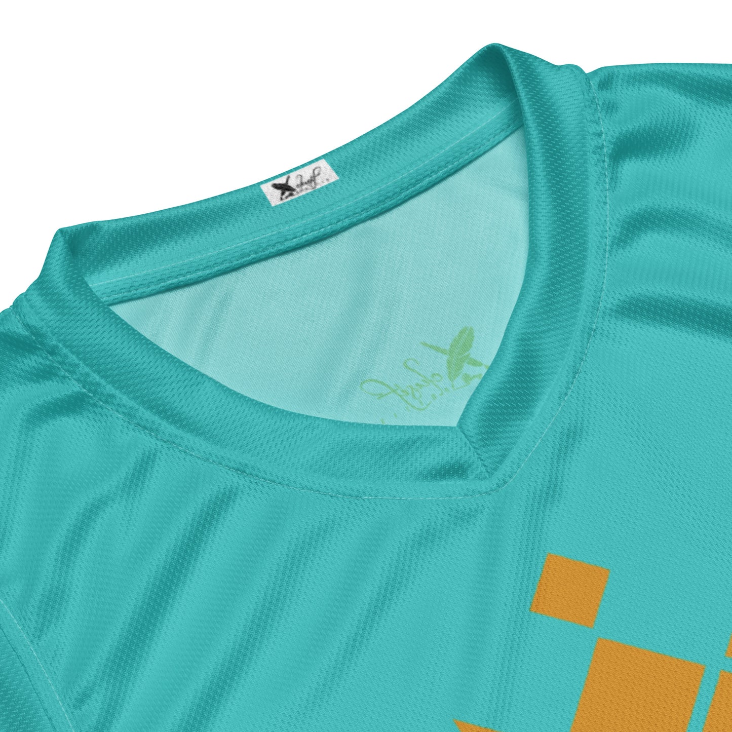 ROYALTY BY XCLUSIF POETIX TURQUOISE unisex basketball jersey