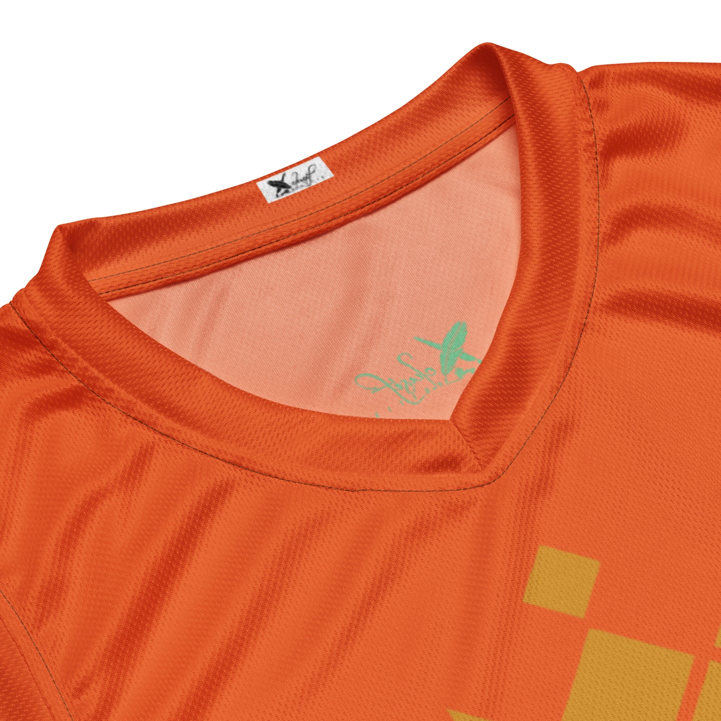 ROYALTY BY XCLUSIF POETIX ORANGE unisex basketball jersey