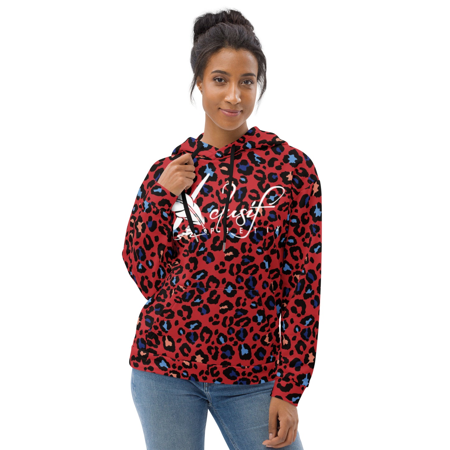 XCLUSIF POETIX RED LEOPARD Unisex Hoodie