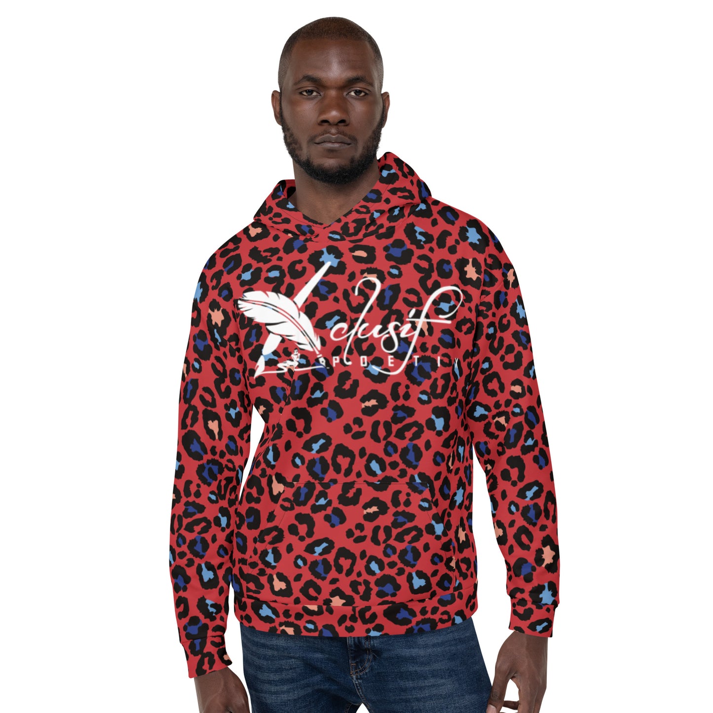 XCLUSIF POETIX RED LEOPARD Unisex Hoodie