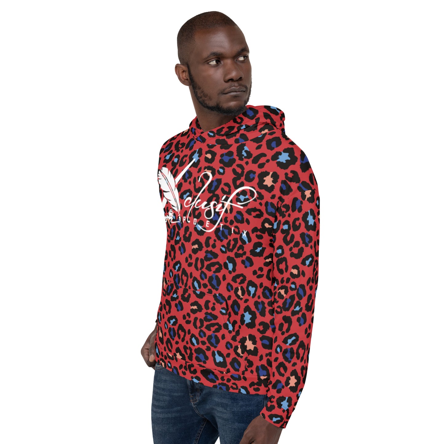 XCLUSIF POETIX RED LEOPARD Unisex Hoodie