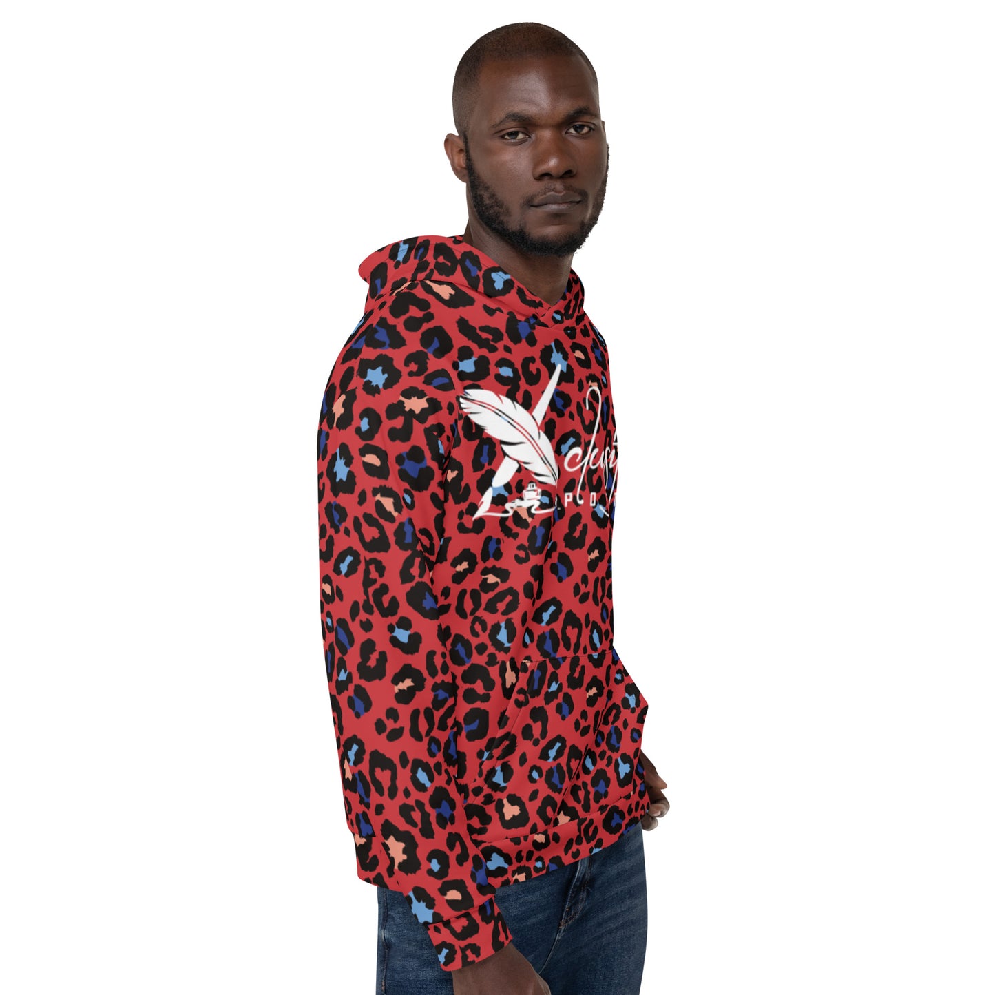 XCLUSIF POETIX RED LEOPARD Unisex Hoodie