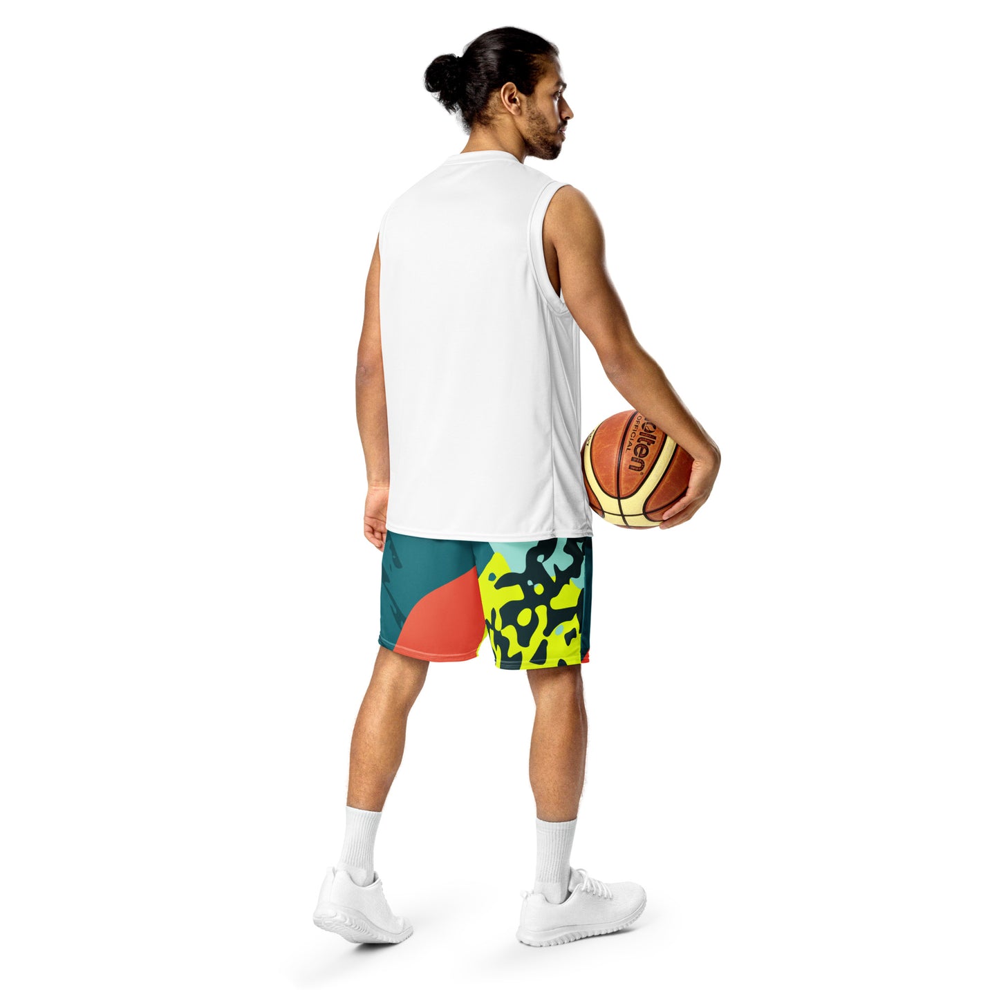 XCLUSIF POETIX JUNGLE Unisex mesh shorts