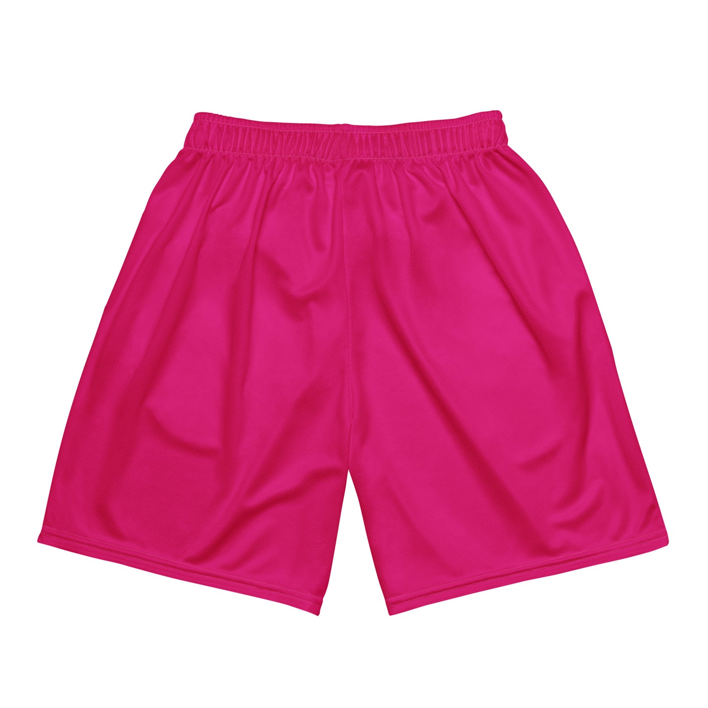 SUPERWOMAN BY XCLUSIF POETIX HOT PINK & WHITE Unisex mesh shorts