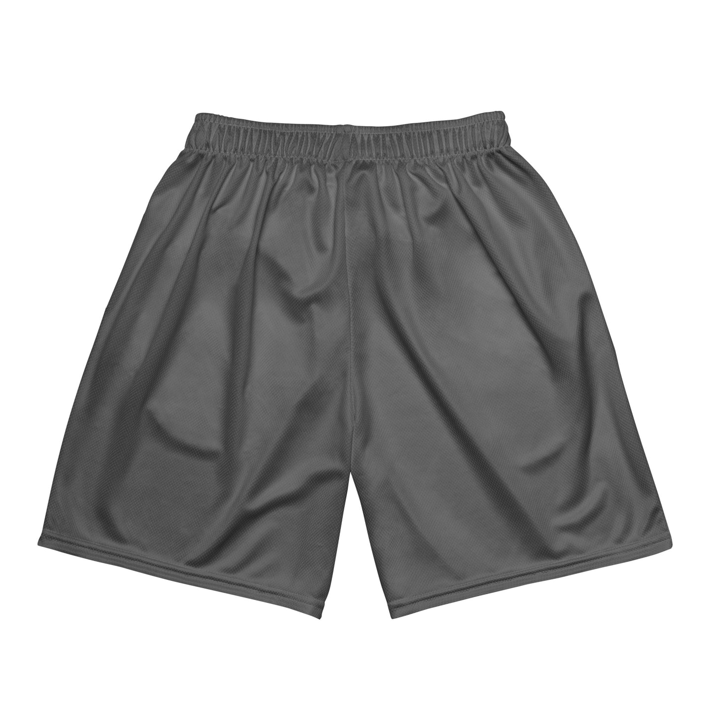 "LIVE FOR WHAT YOU LOVE" BY XCLUSIF POETIX GREY Unisex mesh shorts