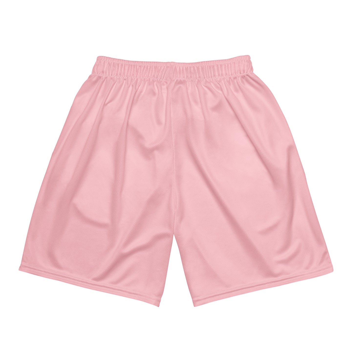 "LIVE FOR WHAT YOU LOVE" BY XCLUSIF POETIX PINK Unisex mesh shorts