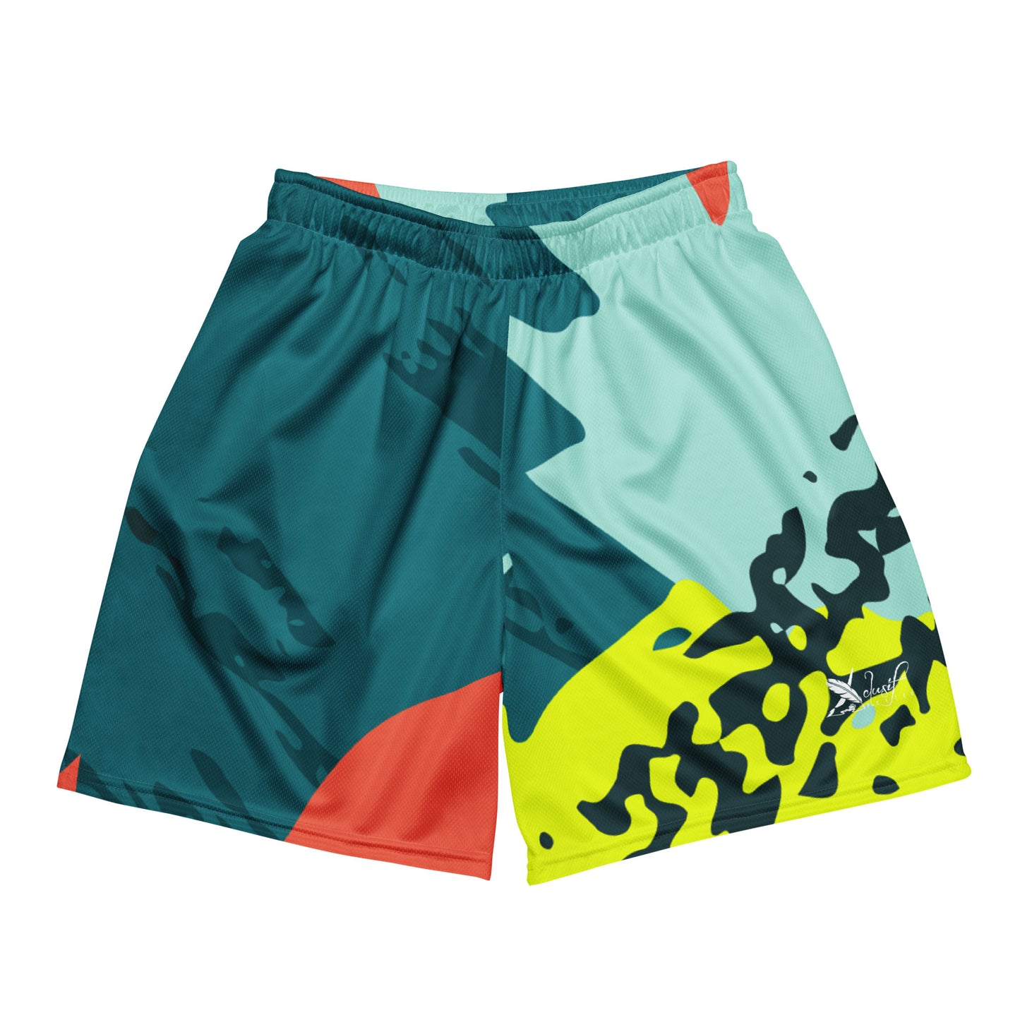 XCLUSIF POETIX JUNGLE Unisex mesh shorts