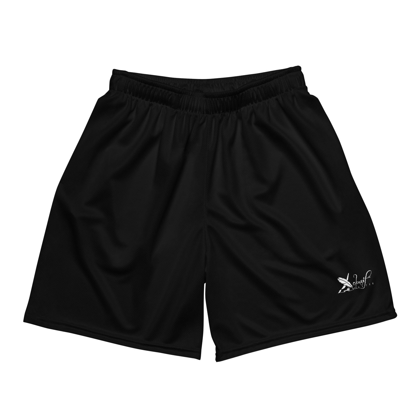 XCLUSIF POETIX BLACK & WHITE Unisex mesh shorts