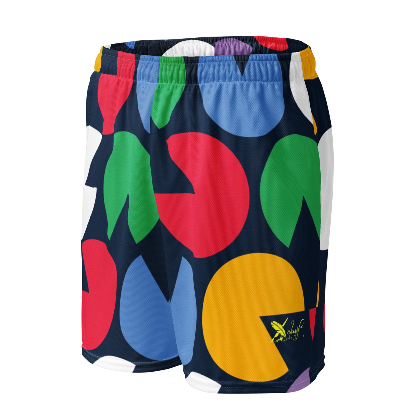 XCLUSIF POETIX VIBRANT Unisex mesh shorts