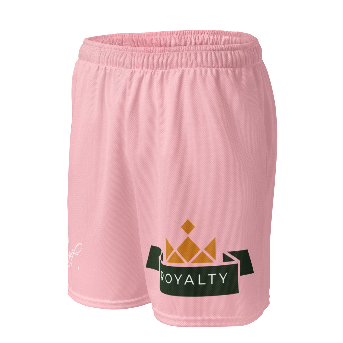 ROYALTY BY XCLUSIF POETIX PINK Unisex mesh shorts