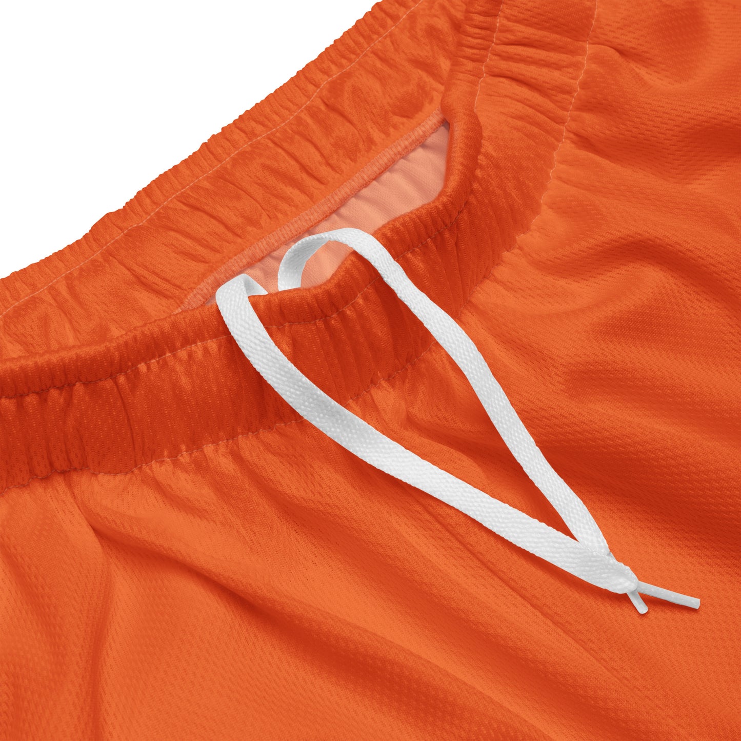 LOVE BY XCLUSIF POETIX ORANGE Unisex mesh shorts